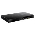 D-Link DMS-1100-10TP 10-Port Multi-Gigabit PoE Smart Managed Switch, 8x 2,5G PoE, 2x SFP+