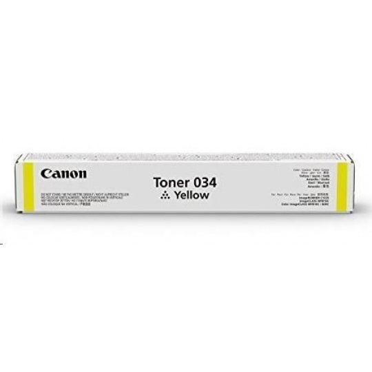 Canon TONER  034 žlutá pro iR-C1225 (7 300 str.)